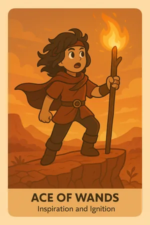 Ace of Wands tarot card