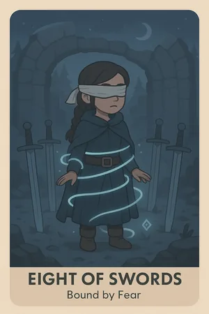 Eight of Swords tarot card
