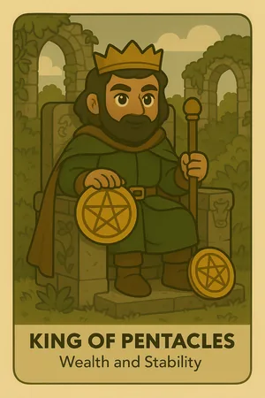 King of Pentacles tarot card