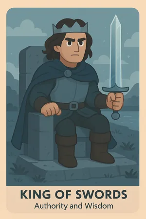 King of Swords tarot card