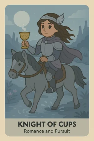 Knight of Cups tarot card
