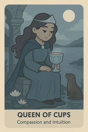 Queen of Cups tarot card