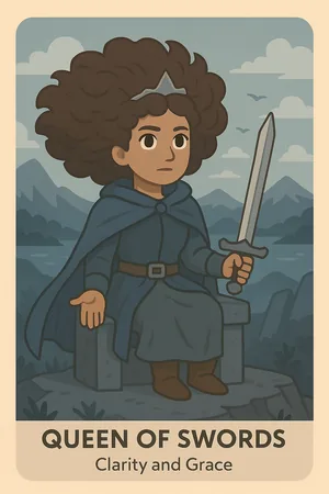 Queen of Swords tarot card