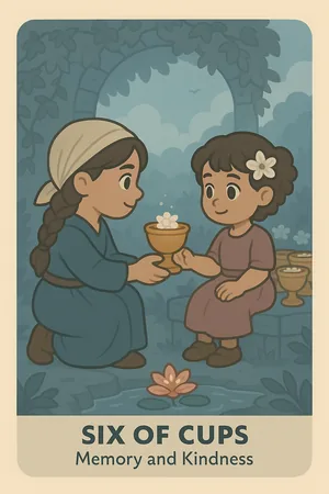Six of Cups tarot card