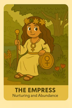 The Empress tarot card