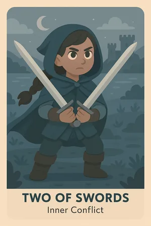 Two of Swords tarot card